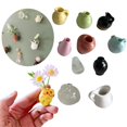 thumbnail image 1 of Cute Ceramic Vase Magnets For Fridge Funny Small Plant Magnets Tiny 3D Plant Vase For Refrigerator Decoration Kitchen Locker Kitchen (Excluding Flowers), 1 of 9