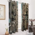 thumbnail image 2 of Anime Castle Blackout Curtains for Bedroom Curtains Insulated Room Darkening Window Drapes for Living Room, 2 of 7