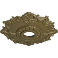 thumbnail image 3 of Ekena Millwork 18"OD x 3 1/2"ID x 1 1/2"P Riley Ceiling Medallion (Fits Canopies up to 4 5/8"), Hand-Painted Mississippi Mud, 3 of 5