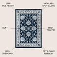 thumbnail image 3 of JONATHAN Y MODERN PERSIAN 8 x 10 Area Rug, Cherie French Cottage - Navy/Ivory, MDP505E-8, 3 of 12