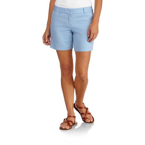 Land n' Sea Women's 7" Twill Shorts - image 1 of 1