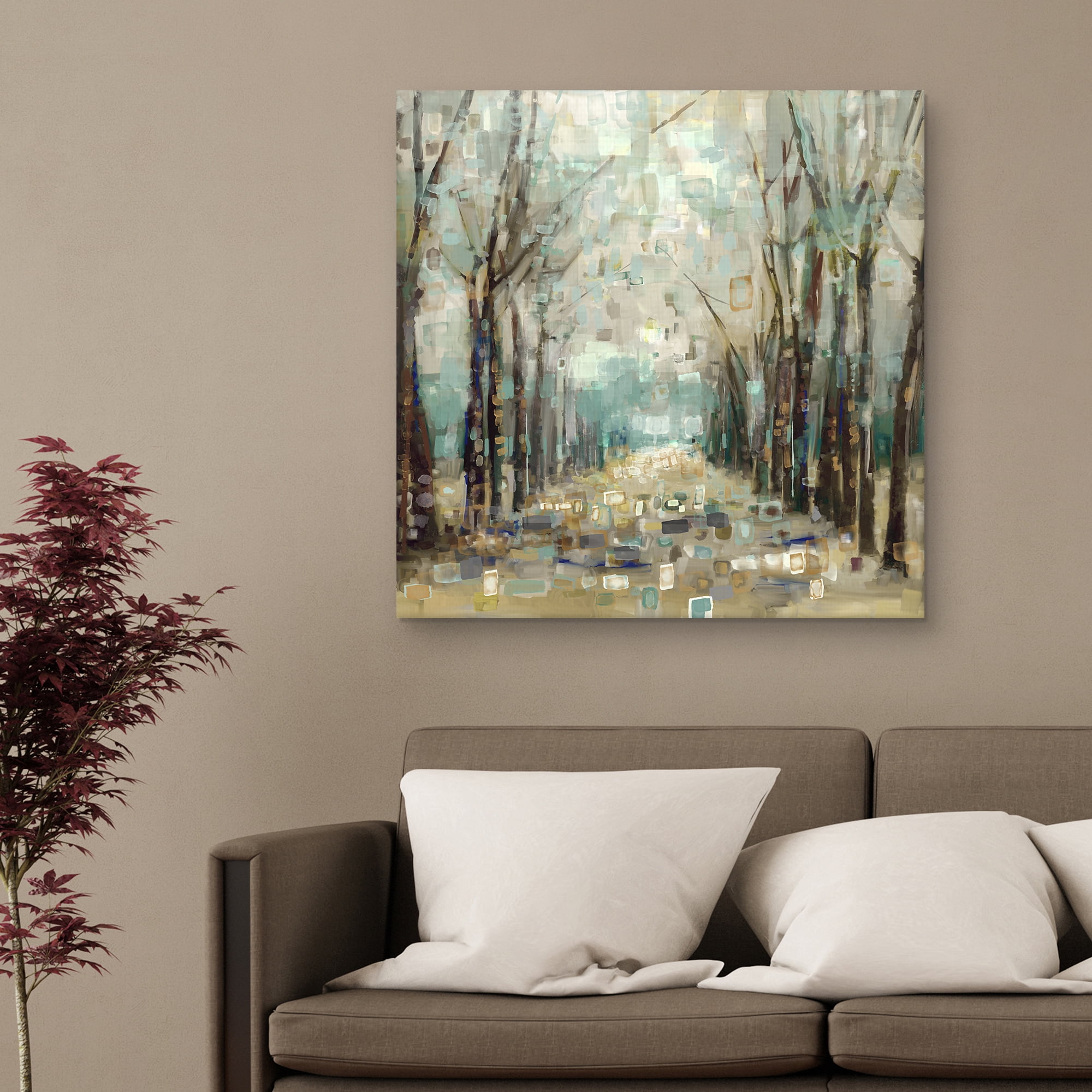 Through the Trees by Studio Arts Canvas Art Print