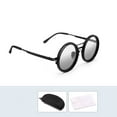 thumbnail image 5 of Lunettes de Soleil 2025 Nouvelle Couleur Dégradée Teinte Réglable Monture Ronde en Métal ND9 Progressif 1 9 Vitesses Incassables Protection UV pour Hommes Femmes Plage Extérieur, 5 of 5