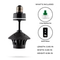 thumbnail image 3 of TIKI BiteFighter Plug & Repel Mosquito Repellent for Outdoor String Lights with 12-Hour Repellent Pod Included, Odor-Free, Easy Install, 110 sq. ft. Coverage, 3 of 11