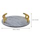 thumbnail image 2 of unbranded Marble Tray Para Casa De Mármol Para Postres Con Asa Y Multicolor, 2 of 7