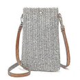thumbnail image 1 of Straw Cell Phone Shoulder Bag Women -summer Beach Bag Small Crossbody Bag Shoulder Bags For Women, Cream White, 1 of 4