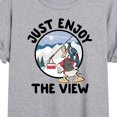 thumbnail image 3 of Disney - Just Enjoy The View - Women's Oversized T-Shirt, 3 of 5