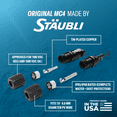 thumbnail image 4 of TEMCo 8 AWG PV Solar Extension Wire, 5 Ft Pair, Staubli MC4 Connectors, 4 of 6