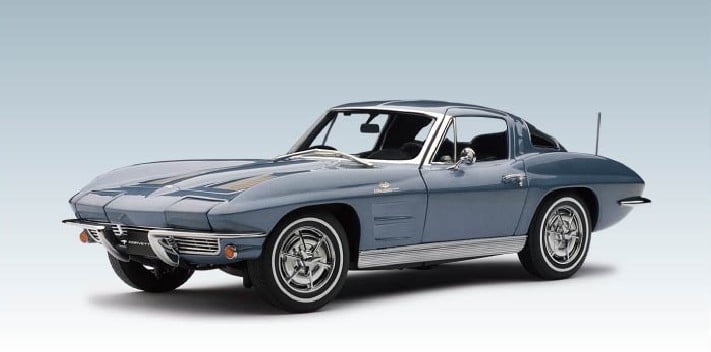 1963 corvette split window diecast