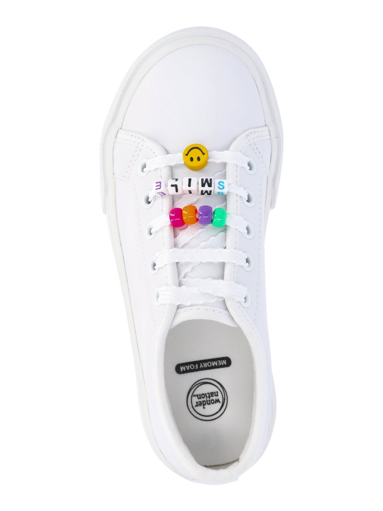 Wonder Nation Little & Big Girls Casual Skate Sneakers