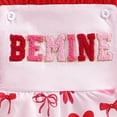 thumbnail image 7 of Staki Toddler Girls Valentine Outfits Toddler Girls Clothes Cute Print Overalls Casual Romper Bell Bottoms Suspender Jumpsuit 6-24M 2-5T(Red-a,18-24 Months), 7 of 7