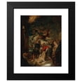 thumbnail image 2 of Hans Canon 12x14 Black Modern Framed Museum Art Print Titled - The Martyrdom of St. Hippolytus, 2 of 5