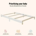 thumbnail image 2 of Dream On Me Universal Bed Rail, White, 2 of 5