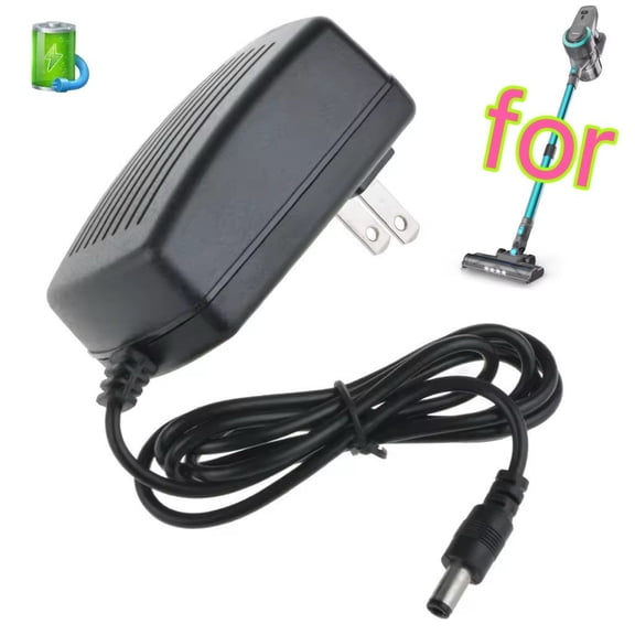 26.5V Charger Compatible with DEVOAC N300, BSNAW Y5, WLOTPO V07 22.2V Lithium Battery Vacuum