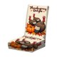 thumbnail image 2 of Funda para Silla con Estampado de Pavo y Calabaza para Acción de Gracias | Elástica y Protectora | Poliéster Lavable | Se Adapta a Sillas de 45-65 Cm X 40-50 Cm | Decoración Festiva para Fiestas En C, 2 of 6