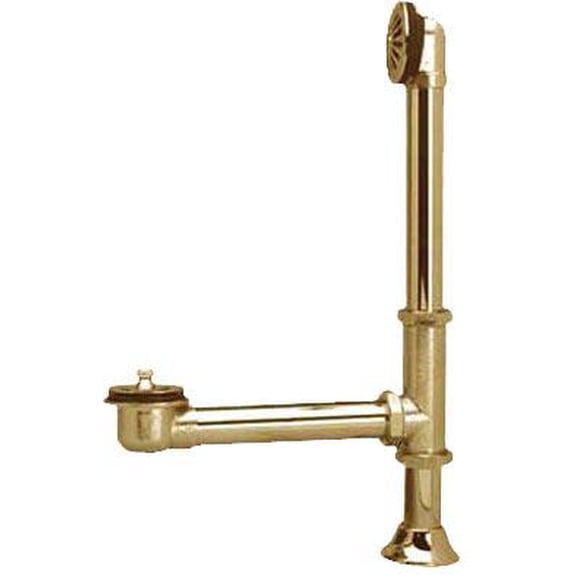 Elements Of Design Ds2085 Exposed Brass Clawfoot Tub Drain - Bronze