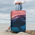 thumbnail image 7 of Fuzoiu Sunshine Ocean Whale Print Suitcase Cover,Washable Luggage Covers for Suitcase,Elastic Luggage Protector Cover,Scratch Resistant Travel Suitcase Covers-Large, 7 of 7