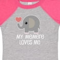 thumbnail image 4 of Inktastic Memere Grandma Loves Me Boys or Girls Baby Bodysuit, 4 of 5