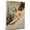 Afghan Hound, variant on Barbet Cute Dog Skiing Stretched Canvas Size 8x12 – Retro Barbet Dog Batter in Action With Skiing for Themed Living Room