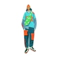 thumbnail image 4 of Parche de chica de moda, parche bordado, aplique para coser, parche decorativo para coser Estilo a, 4 of 9