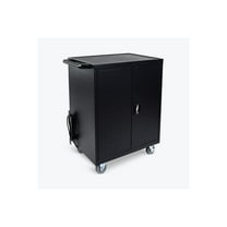 Luxor 32 Laptop Chromebook Charging Cart Black (LLTP32-B)