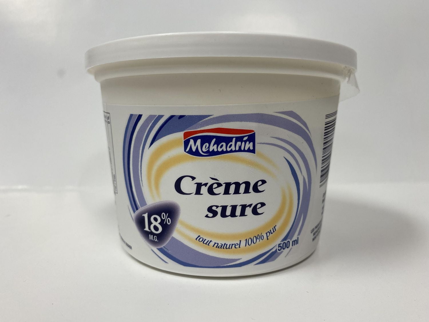 Mehadrin 18% Sour Cream