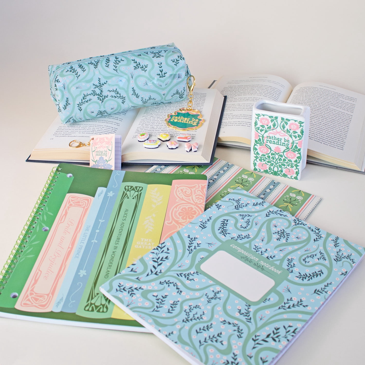Art 101 Ink and Ivy Decorative Magnets Set