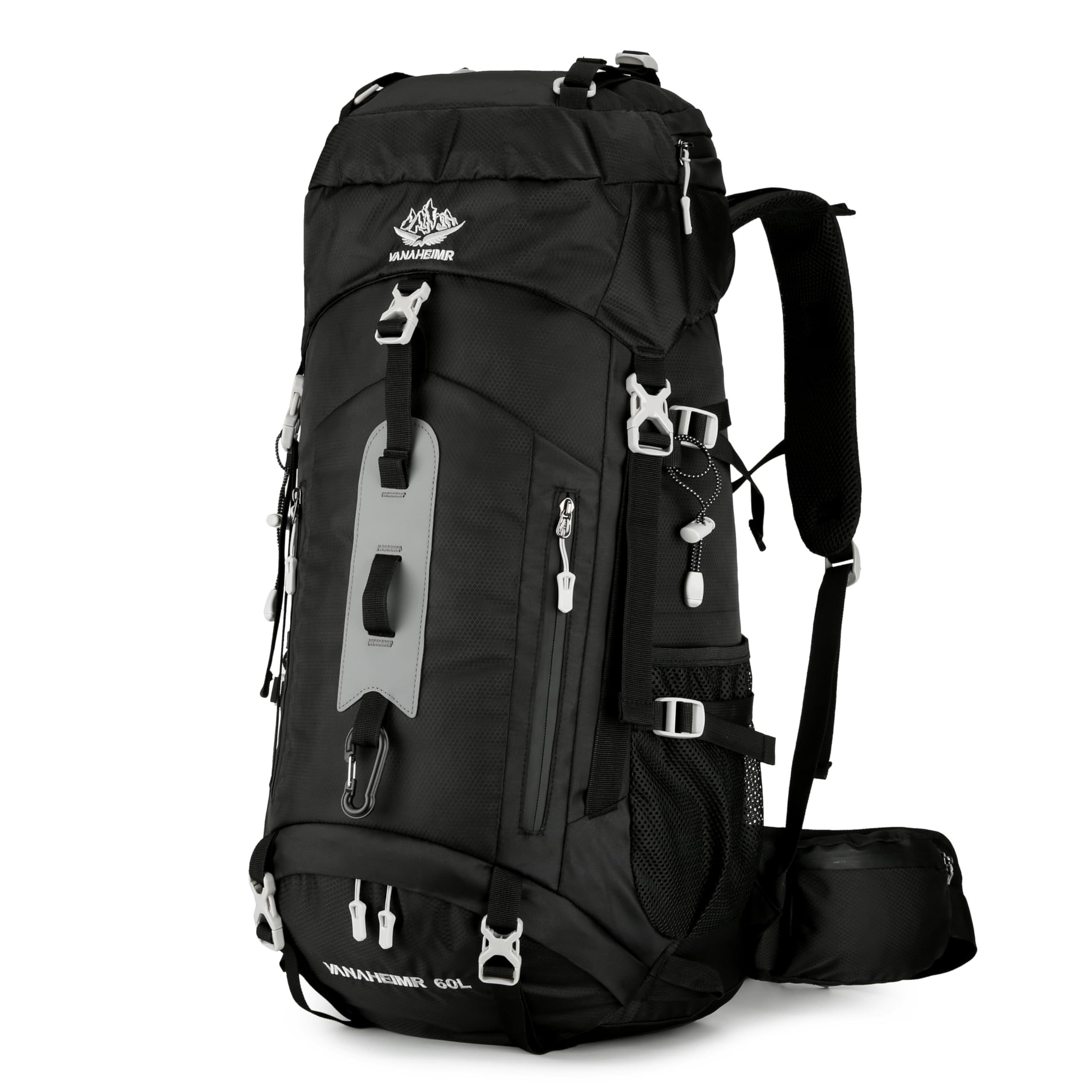 60L Travel Hiking Camping Backpack with Rain Cover, Backpack Water Resistant,Large Backpack for Men Women