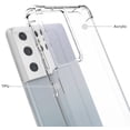 thumbnail image 2 of Clear Case for Galaxy S21 Ultra 5G, Transparent [Aquaflex] Semi-Flexible TPU [Shock Absorbing] Cover for Samsung Galaxy S21 Ultra 5G Phone (SM-G998), 2 of 7