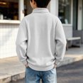 thumbnail image 4 of Gerichy Boys Quarter Zip Pullover Long Sleeve Corduroy Shirts Oversized Sweatshirts Kids Preppy Clothes Winter Top 3T-14T, 4 of 6