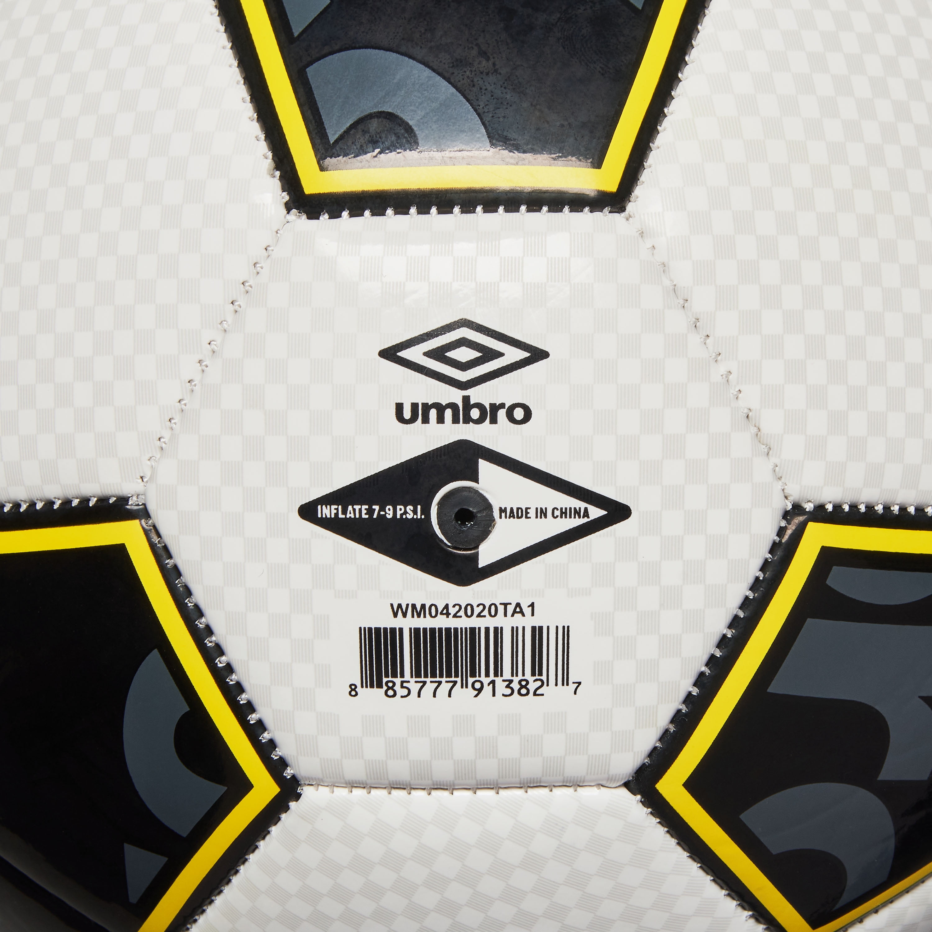 Umbro Soccer Ball Size 5 in Black, White, and Gold - Walmart.com