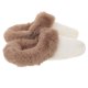 thumbnail image 1 of unbranded 1Par Plantilla Para Zuecos Café Con Peludo Desmontable Que Mantiene En, 1 of 8