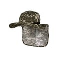 thumbnail image 1 of TopHeadwear 4 Panel Large Bill Flap Sun Hat - Digital Camo, 1 of 2