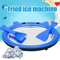 thumbnail image 2 of Inteprter Placa de rodillo para helado Sweet Spot, sartén para yogur frito, forma ovalada, Manual, bandeja de postre fresco de verano, máquina DIY hecha Cocina y Comedor Inteprter HA044255-00, 2 of 6