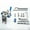 Without Scale, variant on Woodworking 3 In 1 Doweling Jig Dowel Cam Jig Wood Cabinets Wardrobes Punching Hole Drilling Guide Locator Tool Kit