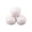White, variant on 3 Pack Handmade Juggling Balls 2.36 inch Sandbag Toy for Party Game Stress Relief Hand Eye Coordination Practice for Beginners and Pros White