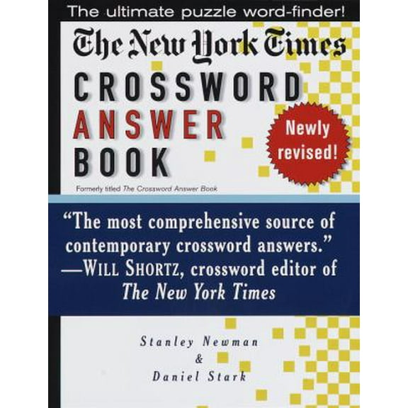 Pre-Owned The New York Times Crossword Answer Book (NY Times) (Paperback) 0812929721 9780812929720