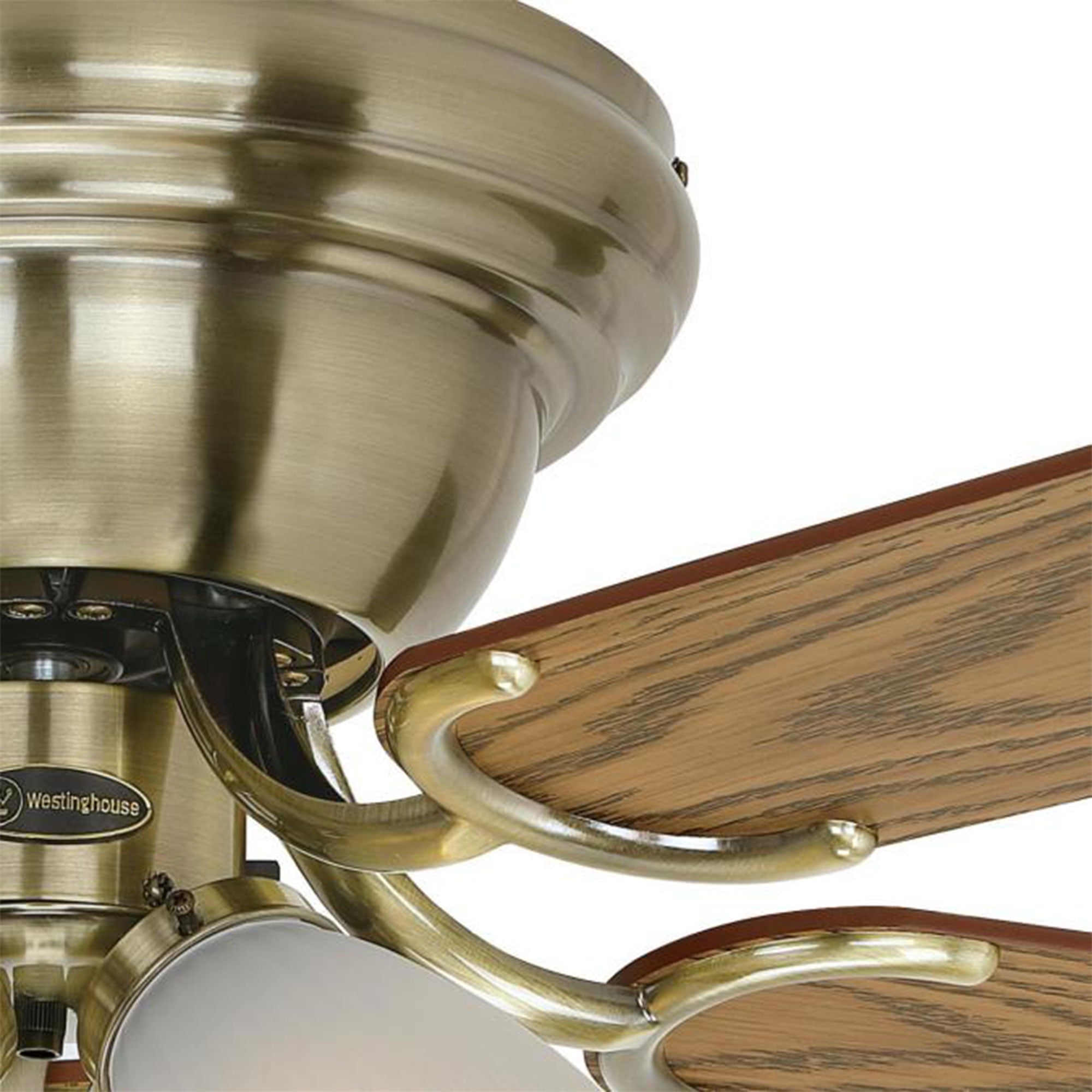 Westinghouse 52 Inch Contempra IV Antique Brass Ceiling Fan