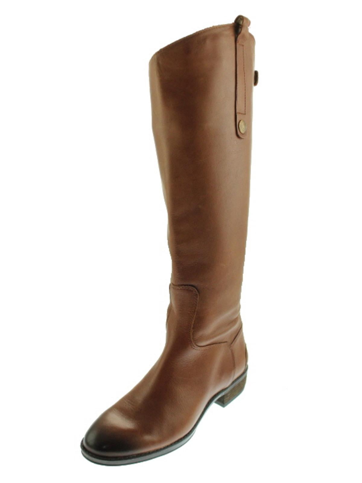 penny leather riding boot