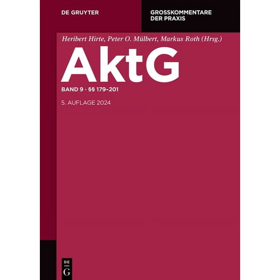 GroÃkommentare Der Praxis §§ 179-201, (Hardcover)