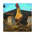 thumbnail image 1 of Hen in Sunset Glow - Canvas, 1 of 10