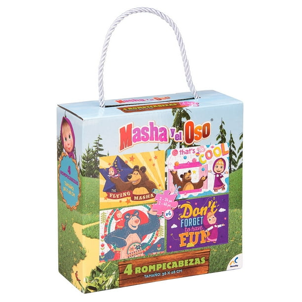 Rompecabezas en Masha y el Oso Novelty Juego DE Mesa Walmart