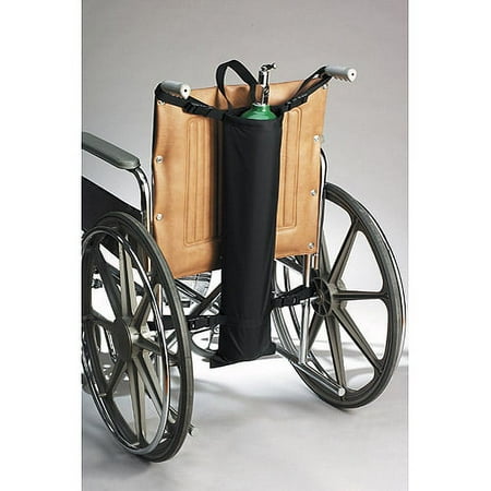 Oxygen Cylinder Holder for All Push-Handle Wheelchairs