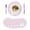 Pink, variant on 13 Inch Round Placemats Set of 6, Easter Bunny Non Slip Heat Insulation PP Table Mats, Watercolor Butterfly Cute Rabbit Flowers Purple Washable Place Mats for Kitchen Dining Party Table Decor