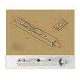 thumbnail image 2 of Martillo para carne suelta de acero inoxidable 304, herramienta de utilidad de cocina para todo el cuerpo, S, 2 of 5