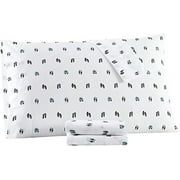 Tommy Hilfiger MEDEVIAL WHITE Flip Flop 4 Piece Sheet Set, Full