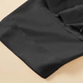 thumbnail image 6 of Ndbuld Women’s Solid Color Mock Neck Seamless Thermal Underwear 2‑Pc Winter Base Layer Set, Top and Leggings, 6 of 9