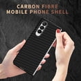 thumbnail image 5 of for Samsung Galaxy Z Fold 3 Phone Case,Slim Hard PC + Soft TPU Anti-Scratch Shock Absorption Carbon Fibre Durable Protective Case Wireless Charing Cover for Samsung Galaxy Z Fold 3, Blackred, 5 of 5