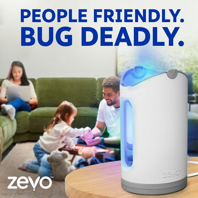 Zevo Indoor Flying Insect Trap with 360 Degree Light Trap Catches