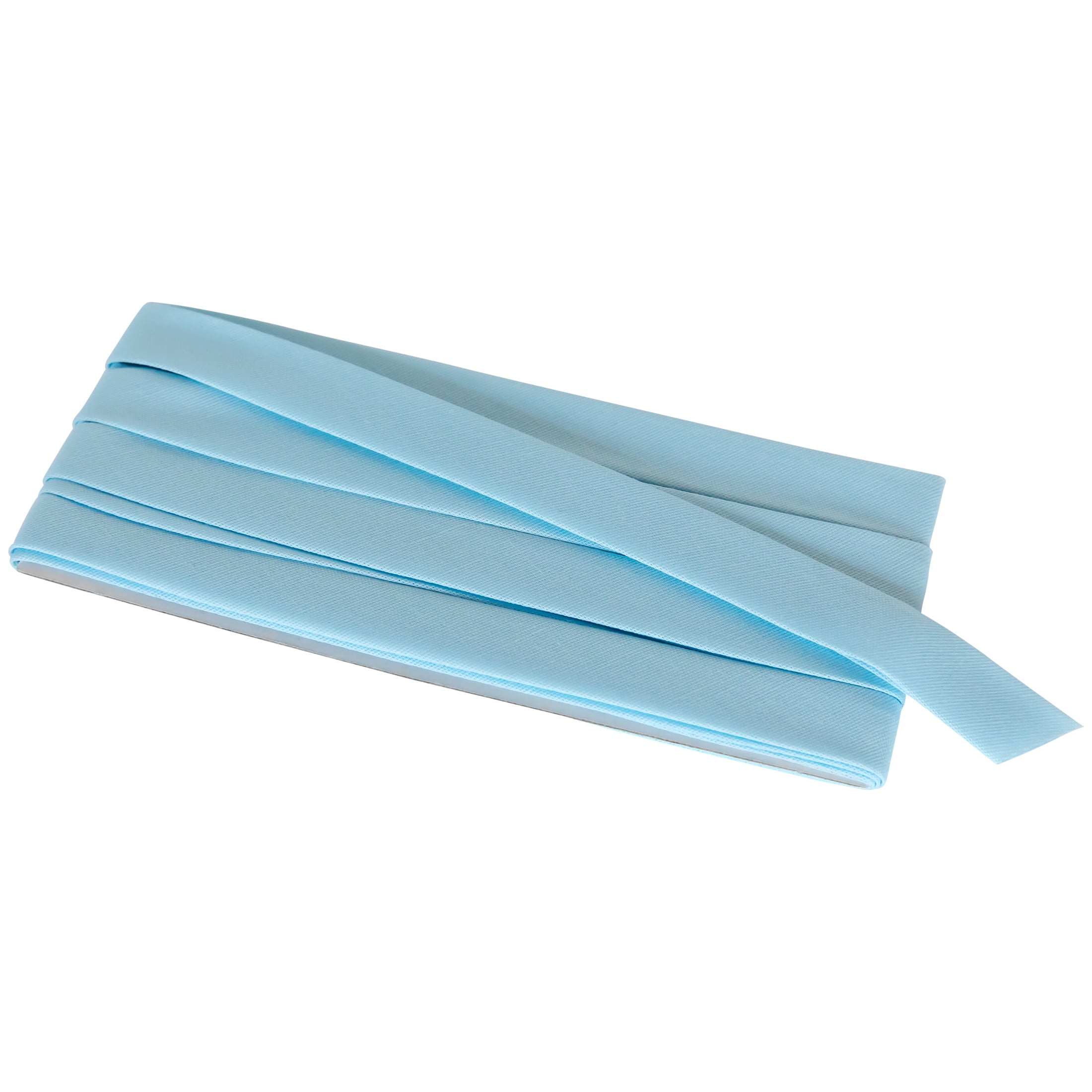 (3 pack) Wrights Blue 1/2" Bias Tape Extra Wide Double Fold 3 yd Polyester Blend Sewing Trim